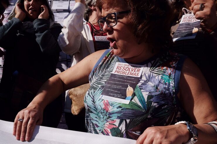 manifestação professores manif
