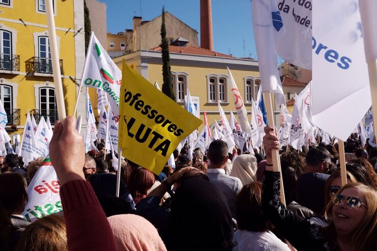manifestação professores manif