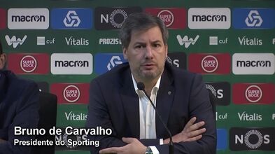 Bruno de Carvalho confirma rescisão de Rui Patrício
