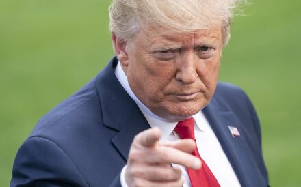 Trump: 'Fase um' de acordo comercial com a China pode estar para 'breve'