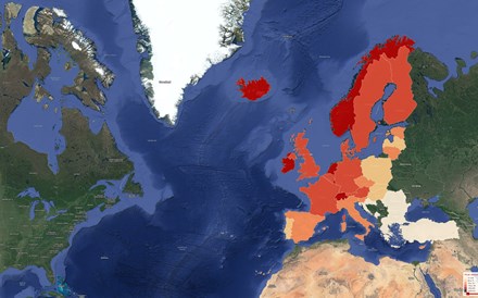 Mapa: Luxemburgo lidera PIB per capita na UE. Portugal em vigésimo lugar