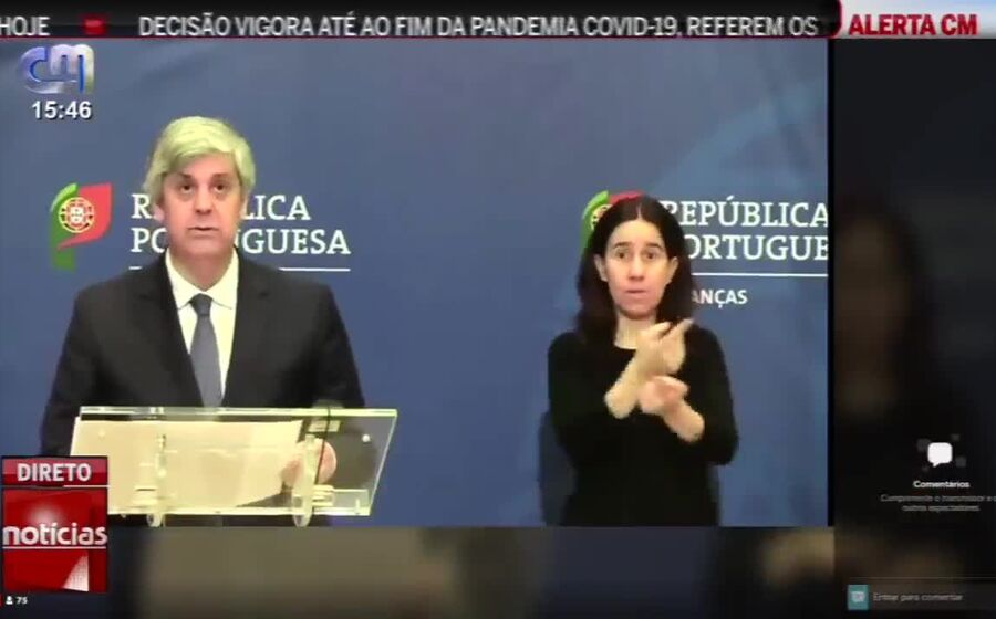 Centeno comenta primeiro excedente orçamental da democracia