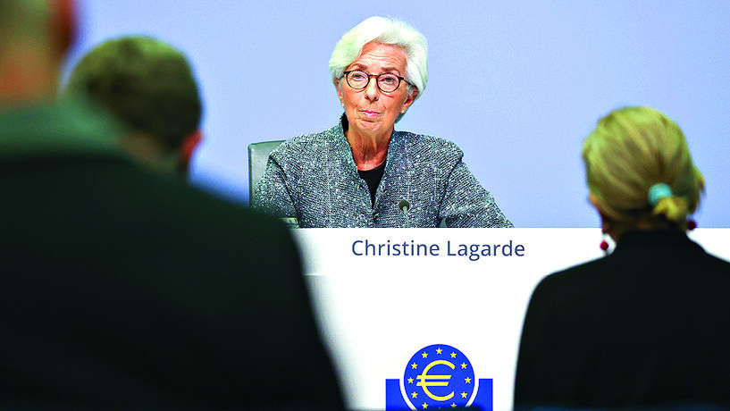 Lagarde vai de novo ao bolso, com queda de preços a rondar