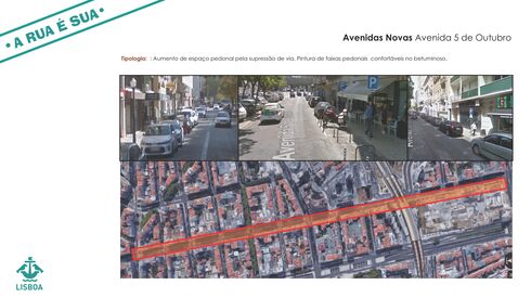 Lisboa cria novas ruas só para peões e aumenta espaço para esplanadas. Veja o que vai mudar