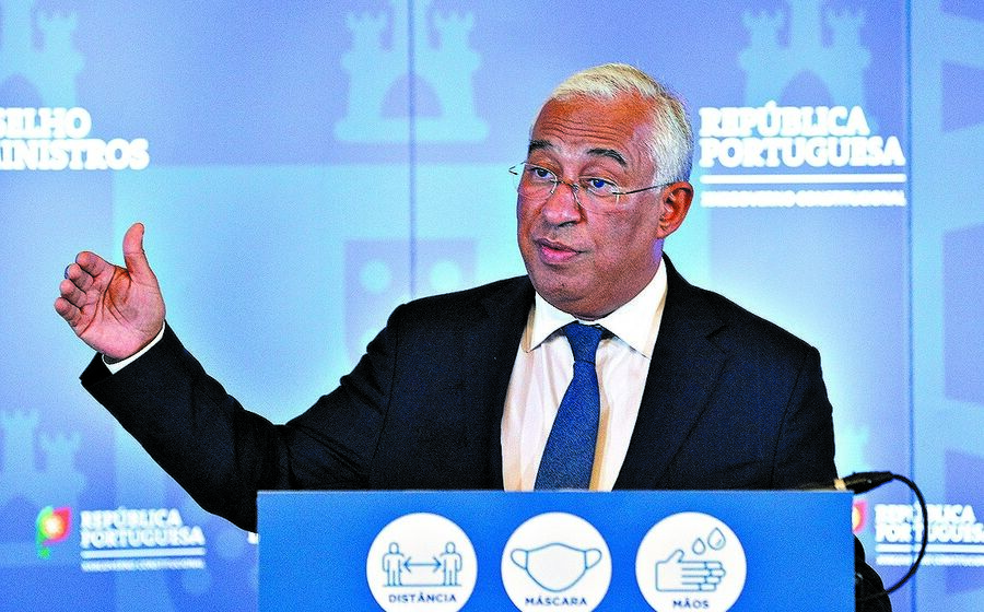 António Costa anunciou a 31 de outubro medidas mais rigorosas em 121 municípios para travar a pandemia.