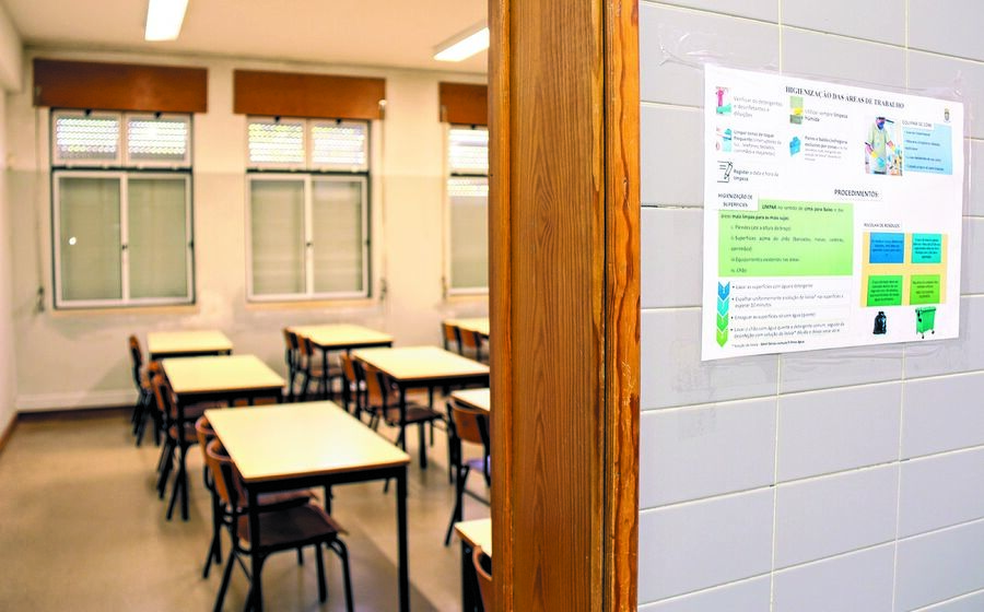 As escolas encerraram no dia 22 de janeiro, uma semana depois de o Governo ter dado ordem para o segundo confinamento geral.
