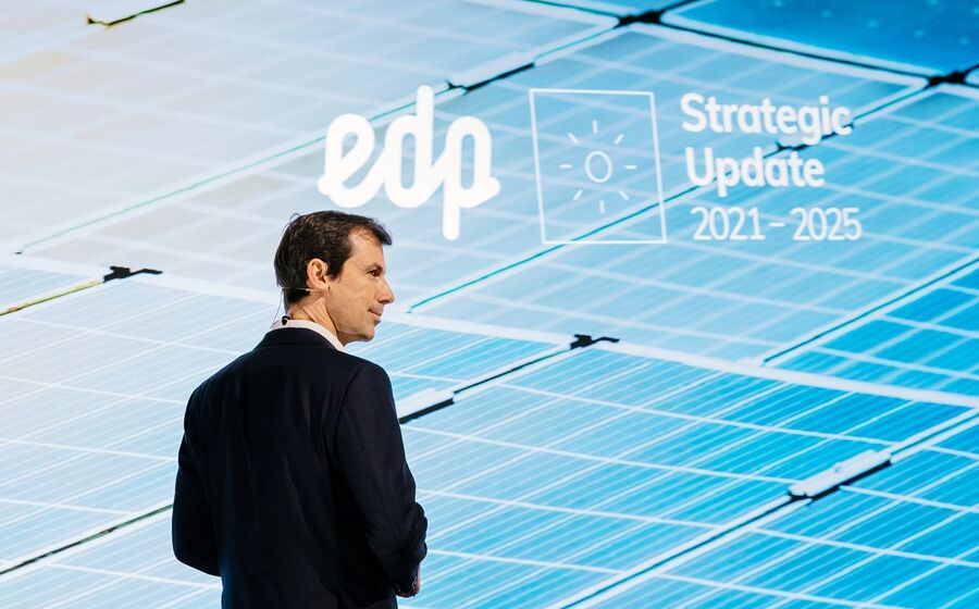 Miguel Stilwell de Andrade, CEO da EDP e da EDP Renováveis, apresentou o seu primeiro plano estratégico. E pintou-o de verde.